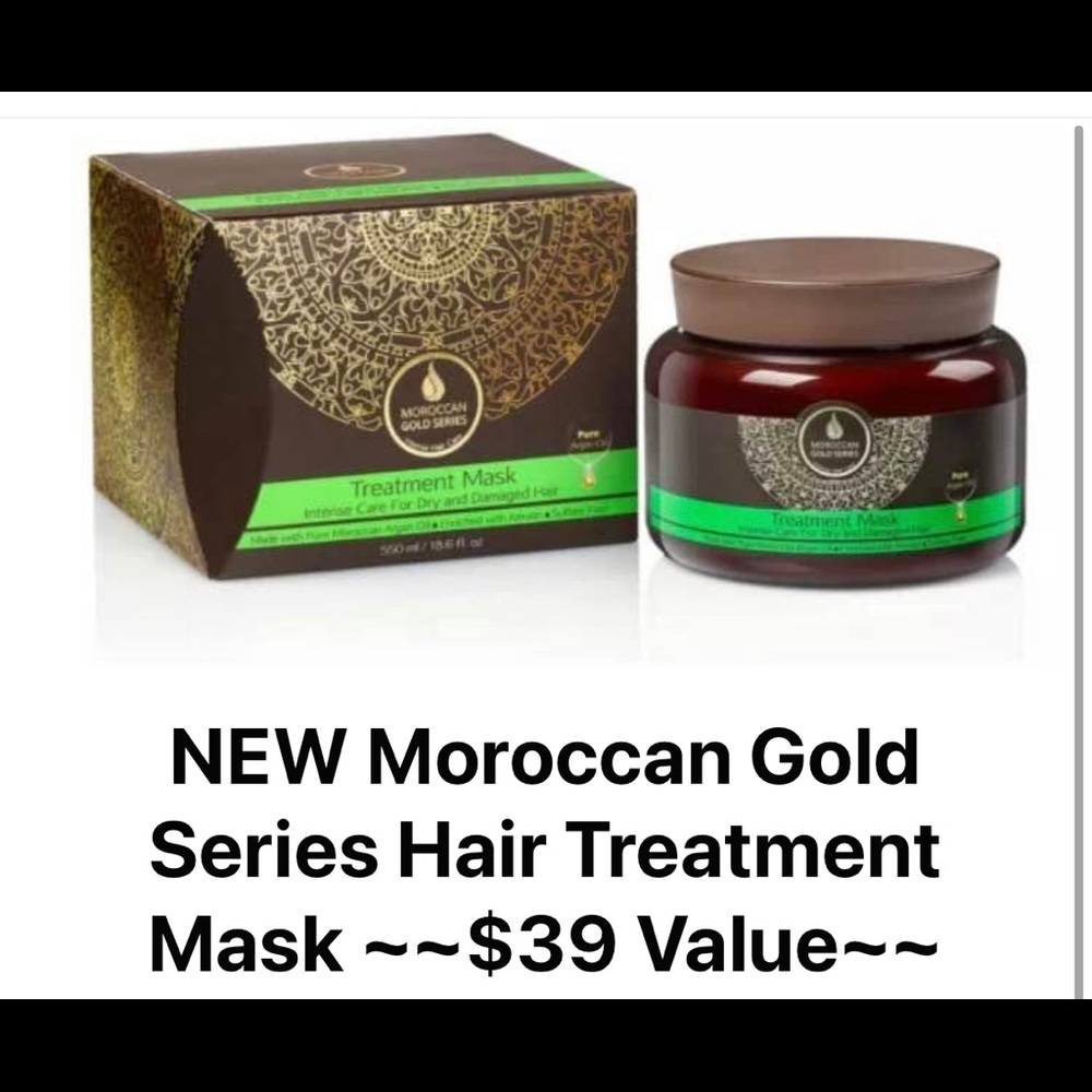 NEW Moroccan Gold Series Hair Treatment
